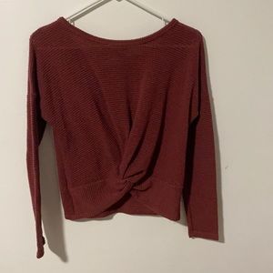 maroon Sweater by love wins